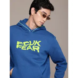FCUK Typography Printed Hooded Sweatshirt-picture-33