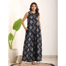 FCV Floral Print Maxi Dress-picture-38