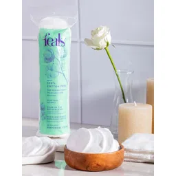 FEALS Set Of 2 Premium 100% Cotton Pads With Aloe Vera - 80 Pieces Each-picture-36