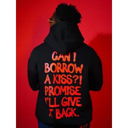 Fear No Man Men Typography Printed Hooded Long Sleeves Pullover Sweatshirt-picture-26