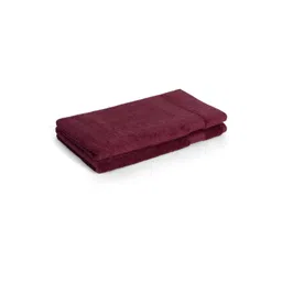 Feather & Spun Pack of 2 Cranberry Crush Lavender Antimicrobial Organic Cotton Hand Towel-picture-11
