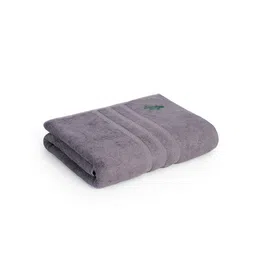 Smoke Grey Bamboo and Cotton Solid 600 GSM Bath Towel (1 Pc)-image-14