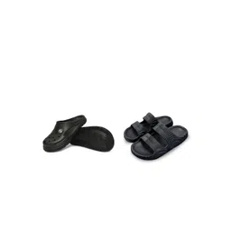 Feel alive Men Set of 2 Ultra-Comfortable Lightweight EVA Clogs Slippers-picture-32
