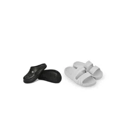 Feel alive Set Of 2 Ultra-Comfortable Lightweight Clogs-picture-13