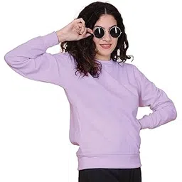 feel good dorex Gazelle Active Feel Good Women Full Sleeve Round Neck Fleece Sweatshirt%-picture-23