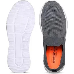 feel time Men’s Lightweight Slip-On Walking Shoes with Memory Foam Cushion Insole | Breathable Knitted Casual Sports Sneakers for Daily Use-picture-31