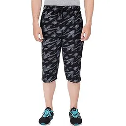 feel track Men's Regular Fit Three Fourth Capri (Pack of 2)-picture-36