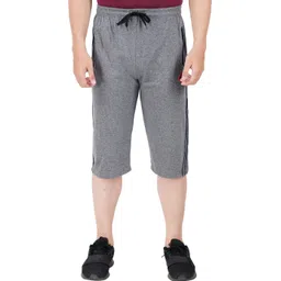 feel track Striped Men Three Fourths-picture-11