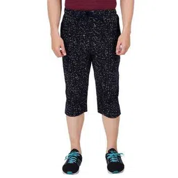 feel track Textured 3/4th City Shorts with Insert Pockets-picture-53