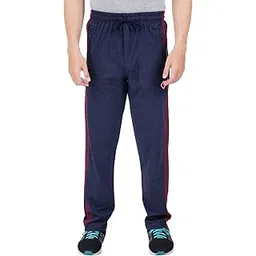 Men's Regular Fit Cotton Track Pants-image-22