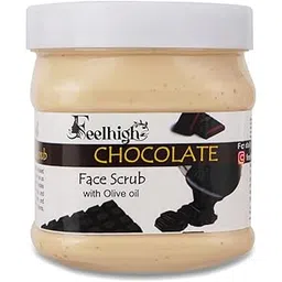FEELHIGH CHOCOLATE FACE SCRUB ENRICHED WITH COCOA POWDER AND OLIVE OIL WITH ANTI-INFLAMMATORY PROPERTIES THAT SOOTHE THE SKIN-picture-18