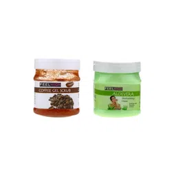 FEELHIGH Combo Of Coffee Gel Face Scrub & Aloevera Moisturizing Cream - 500ml Each-picture-28