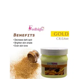 FEELHIGH Gold Beauty Face & Body Cream 500ml image 2