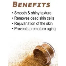 FEELHIGH Gold Face & Body Scrub with Almond & Olive - 500 ml image 3