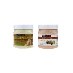 FEELHIGH Gold Face Scrub & Shea Butter Body Scrub - 1000 ml-picture-13