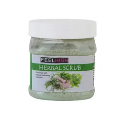 FEELHIGH Herbal Face & Body Scrub with Natural Cleansing Exfoliant - 500 ml-picture-16