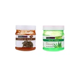 FEELHIGH Set Of 2 Coffee Gel Scrub & Aloevera Gel  500ml Each-picture-26