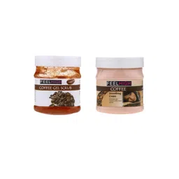 FEELHIGH Set Of 2 Coffee Gel Scrub & Coffee Cream 500ml Each-picture-15