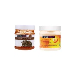 FEELHIGH Set Of 2 Coffee Gel Scrub & Vitamin C Cream 500ml Each-picture-23
