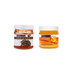 FEELHIGH Set Of 2 Coffee Gel Scrub & Vitamin C Gel 500ml-Each-picture-12