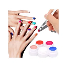 FEELHIGH Set of 36 Nail Art UV Gel Kit Soak Off Nail Art Pure Color Gel Paint image 2