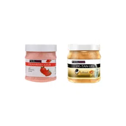 FEELHIGH Strawberry Face Scrub & Detan Gel 1000gm-picture-49