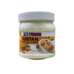 FEELHIGH Ubtan Peel Extract Face & Body Scrub - 500 gm-picture-30