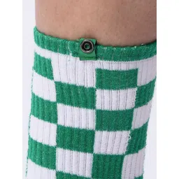 Feet Picks Men Checked Crew Length Socks-picture-41