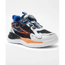 FEETWELL SHOES Colour Blocked Mesh Detailed Shoes - Black-picture-15