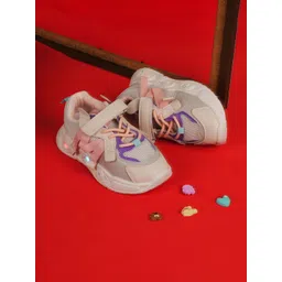 FEETWELL SHOES Girls Colourblocked Sneakers-picture-18