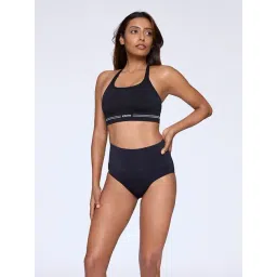 Feier Black Nylon Solid Hipsters-picture-31