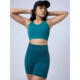 Feier Dark Turquoise Sports Bra-picture-16