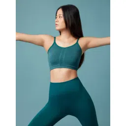 Feier Dark Turquoise Sports Bra-picture-17