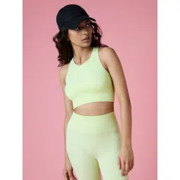 Feier Lime Green Sports Bra-picture-13