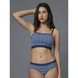 FEIER Non Padded Non-Wired Full Coverage Seamless Bralette Bra-image-1