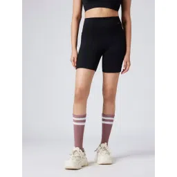 Feier Onyx Black Solid Freedom Bike Shorts-picture-24