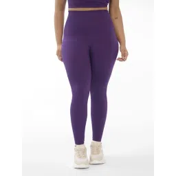 Feier Purple Regular Fit Sports Tights-picture-31