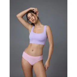 Feier Purple Sports Bra-picture-28