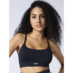 FEIER Women Onyx Full Coverage Non-Wired & Removable Padding Sports Bra-picture-11