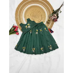 FELIZ THE DESIGNER STUDIO Girls Embroidered Thread Work Ready to Wear Lehenga & Blouse-picture-23