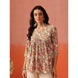 FEMBLISS Printed Pure Cotton Tunic-picture-34