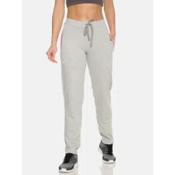 FEMEA Grey Cotton Regular Fit Track Pants-picture-26