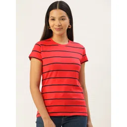FEMEA Horizontally Striped T-shirt-picture-28