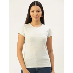 FEMEA Horizontally Striped T-shirt-picture-34