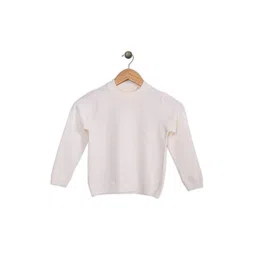 FEMEA Unisex Kids Off White Pullover-picture-11