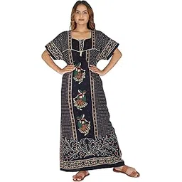 femimode Maternity Nighty for Women Cotton/Jaipuri Cotton Maternity Nighty-picture-24