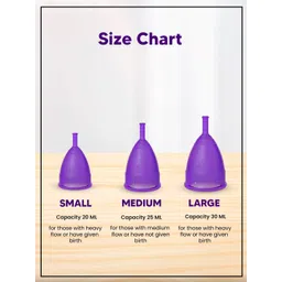 FEMISAFE Leakproof & Reusable Menstrual Cup - Medium image 4