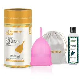 femmecup Medium Reusable Menstrual Cup-picture-24