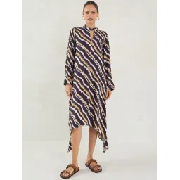 FEMMELLA Black Relaxed Fit Abstract Dress-picture-19