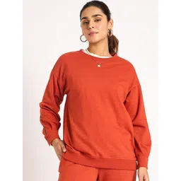 femmella Femella Women Round Neck Pullover Sweatshirt-picture-23